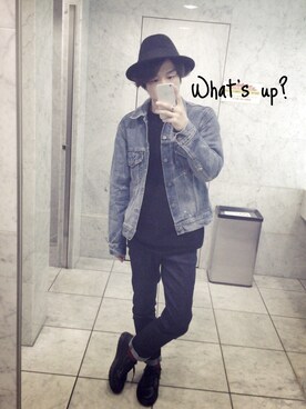 UIさん（メンズ・174cm）の冬コーディネート