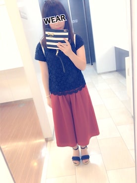 mashさん(レディース・153cm)の夏コーディネート