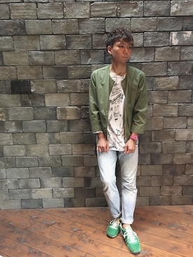 kancaさん（メンズ・169cm）の秋コーディネート