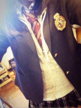 「制服」｜「アイテム（その他アウター）」を使った、nico:)さん（レディース・163cm）の春コーディネート