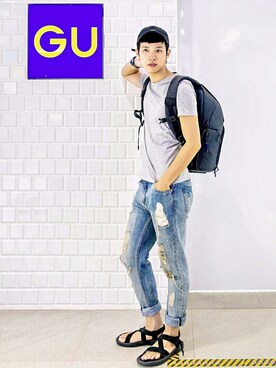 古天熱さんのコーディネート