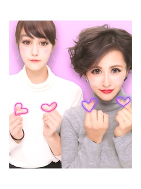「プリクラ」｜「アイテム（その他）」を使った、Lilly🌹さん（レディース・158cm）の春コーディネート