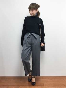 ayumi  sato さん（レディース・155cm）の秋コーディネート