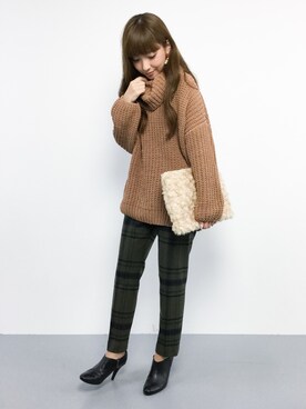 ayumi  sato さん（レディース・155cm）の秋コーディネート