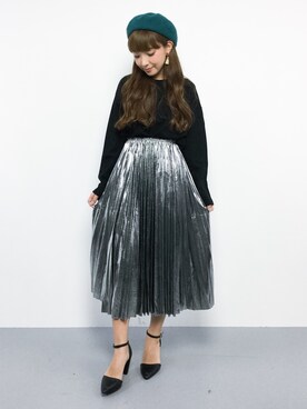 ayumi  sato さん（レディース・155cm）の秋コーディネート