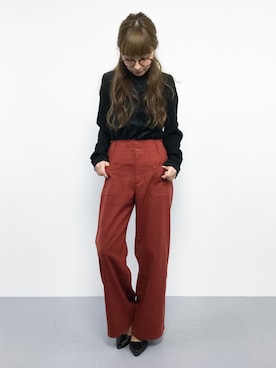 ayumi  sato さん（レディース・155cm）の秋コーディネート