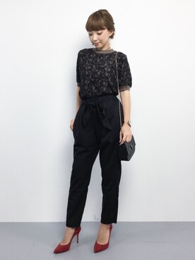 ayumi  sato さん（レディース・155cm）の秋コーディネート