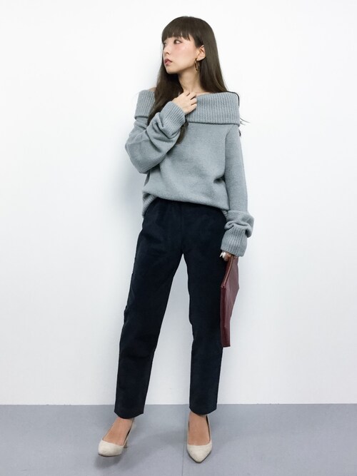 Ayumi Sato Zozotown Philterのニット セーターを使ったコーディネート Wear