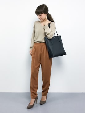 ayumi sato さん(レディース・155cm)の秋コーディネート