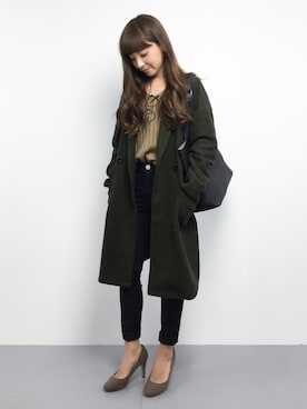 ayumi  sato さん（レディース・155cm）の秋コーディネート