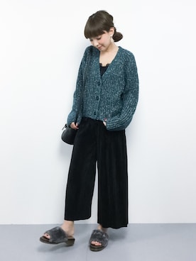 「SEVENDAYS=SUNDAY（セブンデイズサンデイ）のアイテム（ハンドバッグ）」を使った、ayumi  sato さん（レディース・155cm）の秋コーディネート