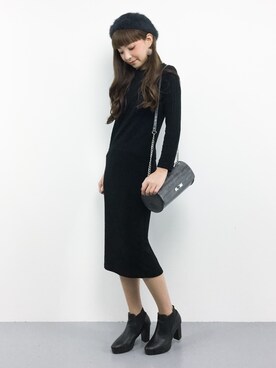 ayumi  sato さん（レディース・155cm）の秋コーディネート