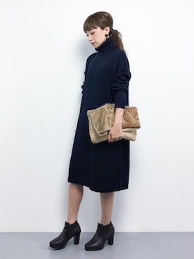 ayumi  sato さん（レディース・155cm）の秋コーディネート