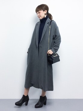 「N.（N. Natural Beauty Basic）（エヌエヌナチュラルビューティーベーシック）のアイテム（その他アウター）」を使った、ayumi  sato さん（レディース・155cm）の秋コーディネート