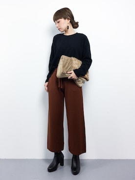 ayumi  sato さん（レディース・155cm）の秋コーディネート