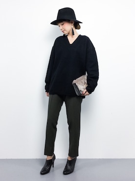 ayumi  sato さん（レディース・155cm）の秋コーディネート