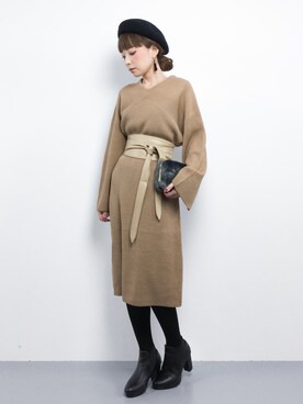 ayumi  sato さん（レディース・155cm）の秋コーディネート