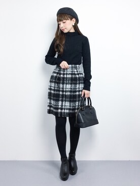 ayumi  sato さん（レディース・155cm）の秋コーディネート