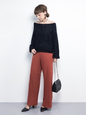 ayumi  sato さん（レディース・155cm）の秋コーディネート