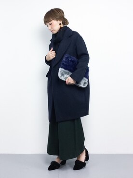 ayumi  sato さん（レディース・155cm）の秋コーディネート