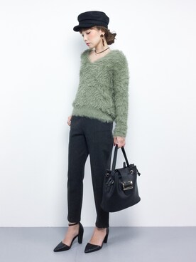 ayumi  sato さん（レディース・155cm）の秋コーディネート