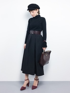 ayumi  sato さん（レディース・155cm）の秋コーディネート