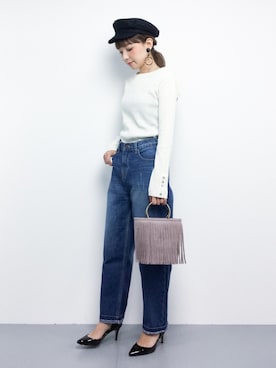 ayumi  sato さん（レディース・155cm）の秋コーディネート