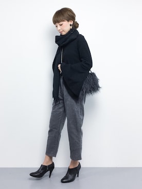 ayumi  sato さん（レディース・155cm）の秋コーディネート