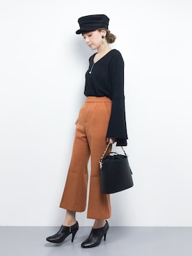 ayumi  sato さん（レディース・155cm）の秋コーディネート