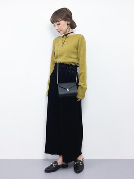 ayumi  sato さん（レディース・155cm）の秋コーディネート