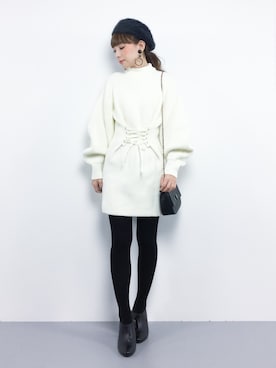 ayumi  sato さん（レディース・155cm）の秋コーディネート