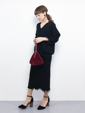 ayumi  sato さん（レディース・155cm）の秋コーディネート