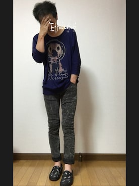 「SHAREEF（シャリーフ）のアイテム（スニーカー）」を使った、なおきさん（メンズ・170cm）の春コーディネート