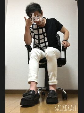 なおきさん（メンズ・170cm）の夏コーディネート