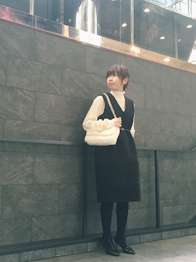 IRIE REIKO🃏さん（レディース・153cm）の冬コーディネート