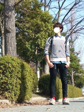 kaasukeさん（メンズ・179cm）の春コーディネート