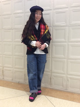 マミッコさん（レディース・152cm）の冬コーディネート