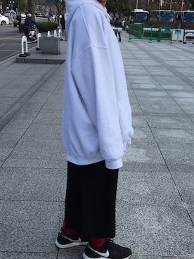 「あけおめ」｜「アイテム（パンツ）」を使った、て  ん  ち  むさん（メンズ・172cm）の冬コーディネート