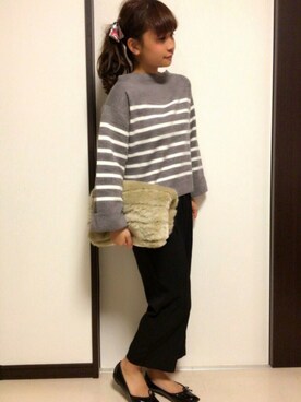 「L.D.S.（エルディーエス）のアイテム」を使った、Taiyou（たいよう）さん（レディース・154cm）の秋コーディネート