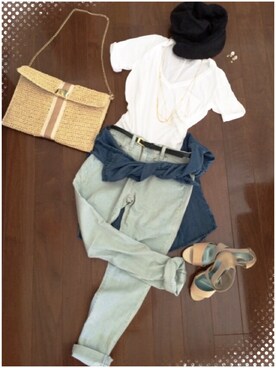 sissiさん（レディース・158cm）の夏コーディネート