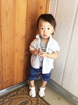 AOさん（キッズ・80cm）の春コーディネート