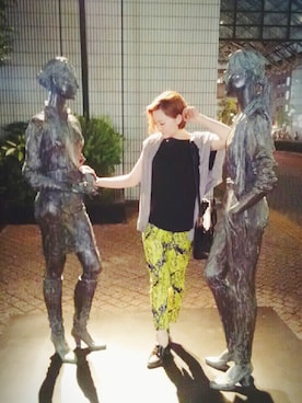 「アイテム（パンツ）」を使った、だっくすさん（レディース・154cm）の春コーディネート