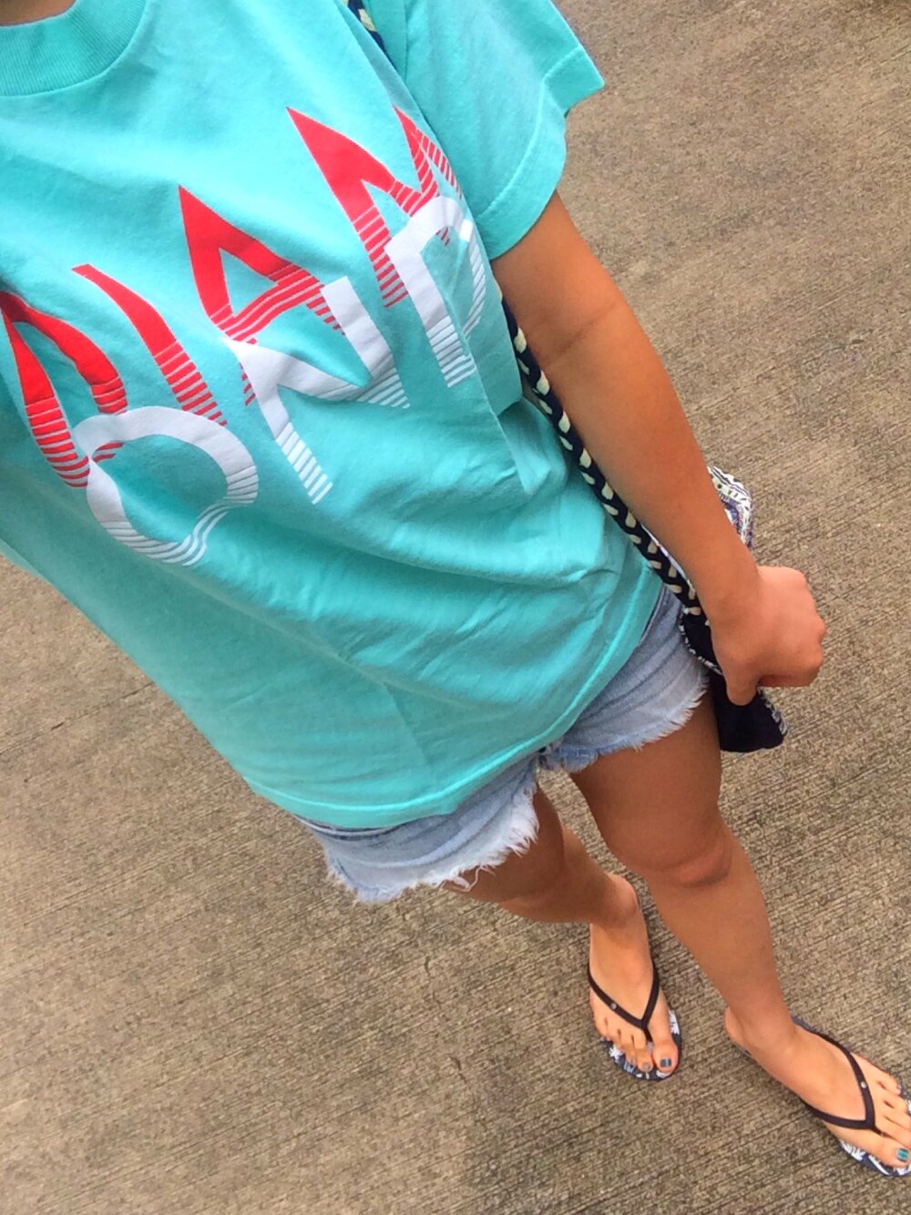 「Diamond SUPPLY CO.のアイテム（Tシャツ/カットソー、その他）」を使った、NAGISAさん（レディース・164cm）の夏コーディネートの1枚目の写真