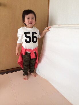 mahoさん(キッズ・90cm)の春コーディネート