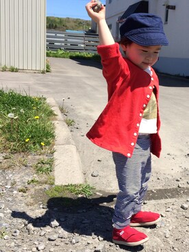 mahoさん（キッズ・90cm）の春コーディネート