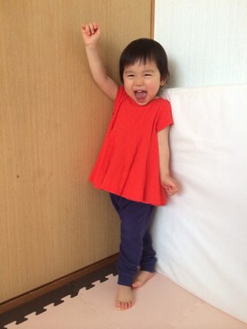 mahoさん(キッズ・90cm)の夏コーディネート
