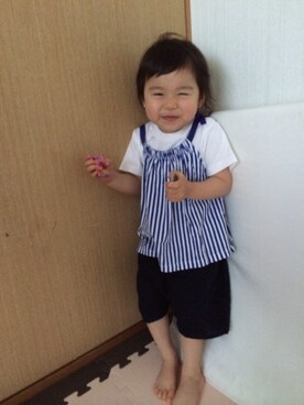 mahoさん(キッズ・90cm)の夏コーディネート