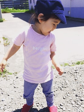 mahoさん（キッズ・90cm）の夏コーディネート