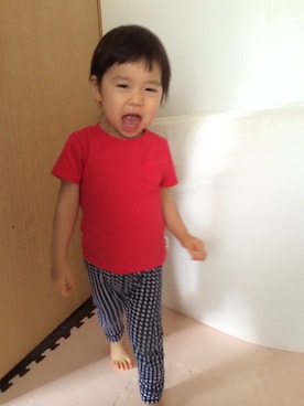 mahoさん（キッズ・90cm）の夏コーディネート