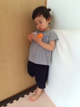 mahoさん(キッズ・90cm)の夏コーディネート